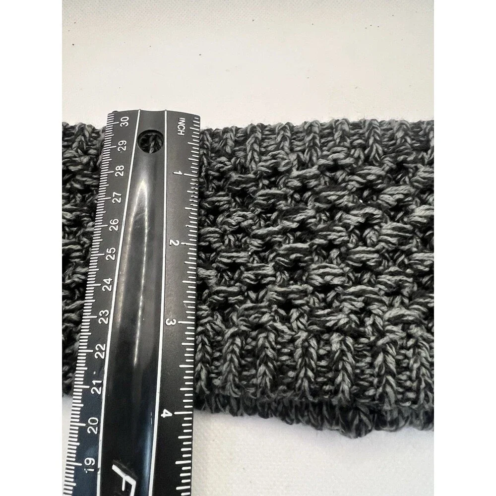 Adidas Knit Fleece Lined Headband blue black winter gray women's